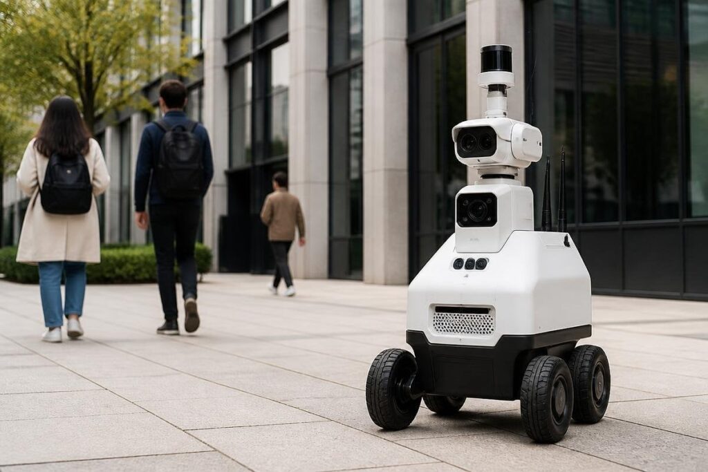 Robot surveillance puts four legal questions before deployment